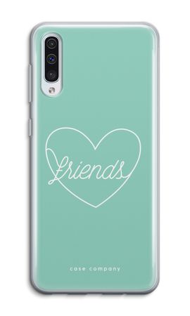 Friends heart pastel