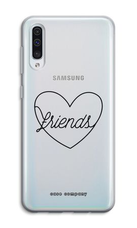 Friends heart black