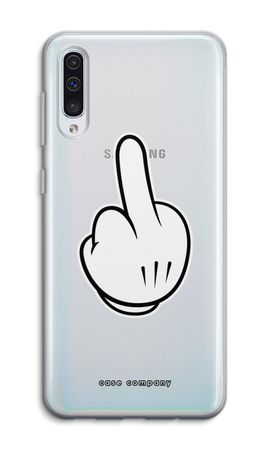 Middle finger white