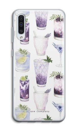 Violet cocktails