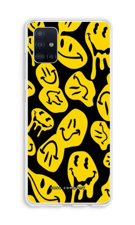 Melting smiley - Yellow