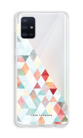 Coloured triangles pastel