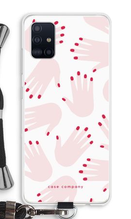 Hands pink