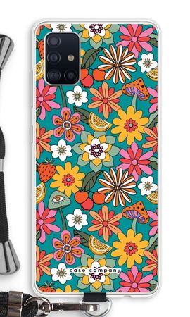 Retro Flowers N°2 - Blue