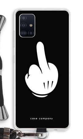 Middle finger black