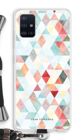 Coloured triangles pastel