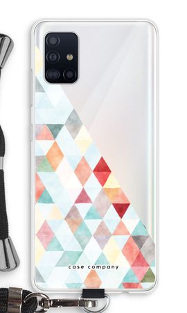 Coloured triangles pastel