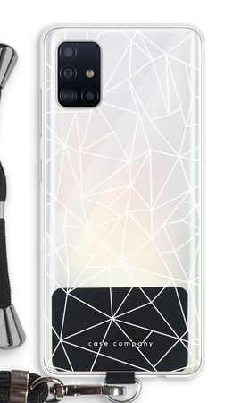 Geometric lines white