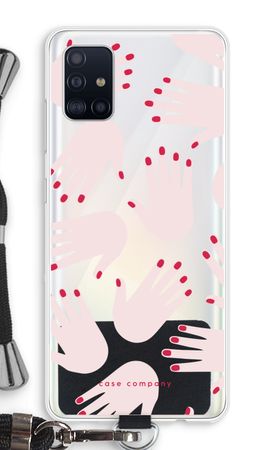 Hands pink