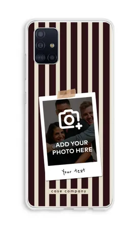 Polaroid - Retro, Miękkie etui Samsung Galaxy A51 4G