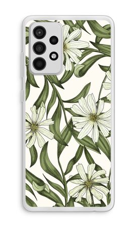White flower pattern