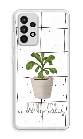 Houseplant on windowpane