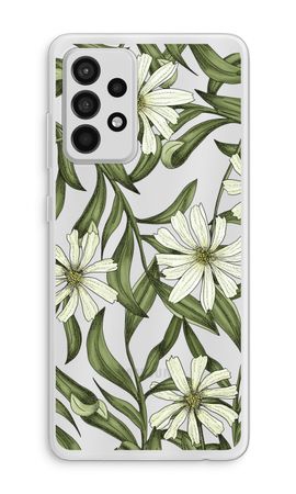 White flower pattern