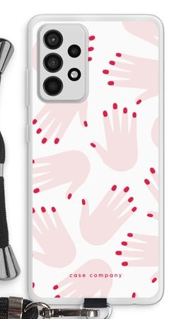 Hands pink