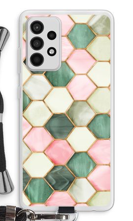 Hexagons in stained glass