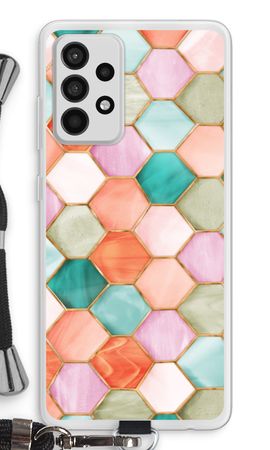 Hexagons in stained glass