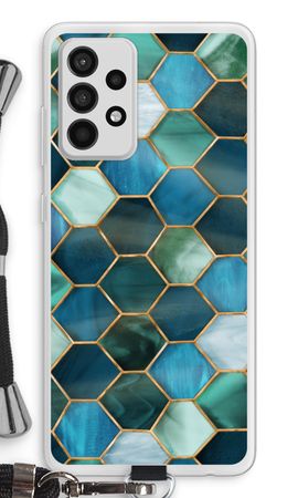 Hexagons in stained glass