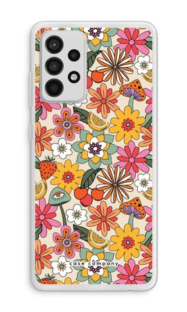 Retro Flowers N°2 - Yellow