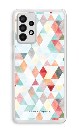 Coloured triangles pastel