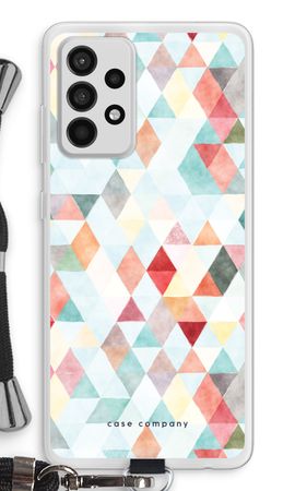 Coloured triangles pastel