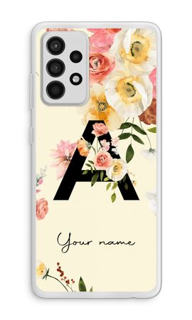 Flirty Flowers Monogram