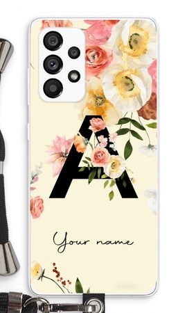 Flirty Flowers Monogram
