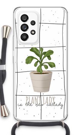 Houseplant on windowpane