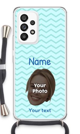 Gepersonaliseerd gezicht - Strepenpatroon