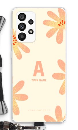 Peach Blossom Monogram