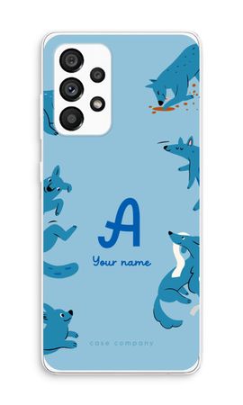 Playful Dogs Monogram