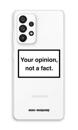 Your opinion