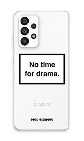 No drama