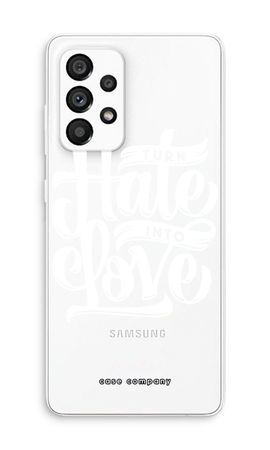 Turn hate into love