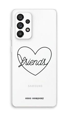 Friends heart black