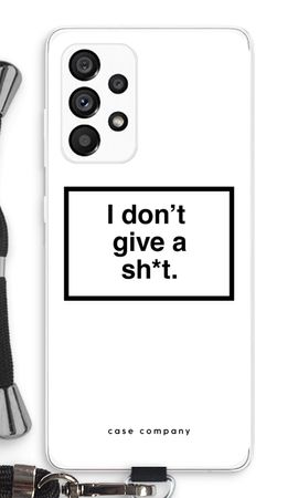 Don't give a shit