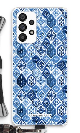 Blauw motief