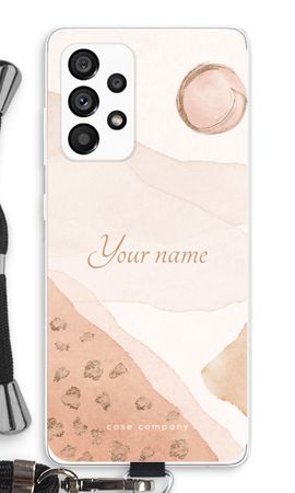 Gold Spots Namecase - Blush