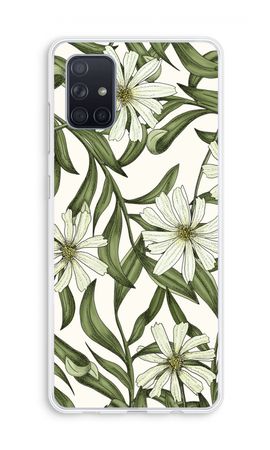 White flower pattern