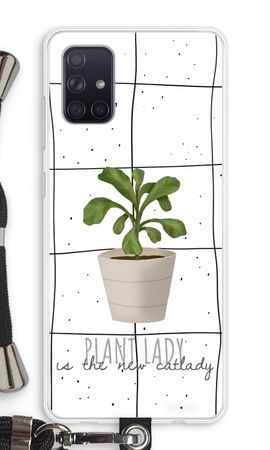 Houseplant on windowpane