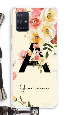 Flirty Flowers Monogram