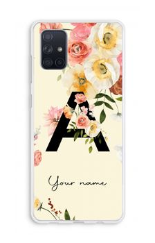 Flirty Flowers Monogram
