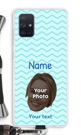 Personalisiertes Gesicht - Streifendesign