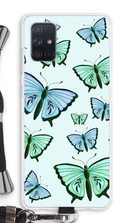 Blue & Green Butterflies