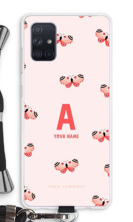 Rosy Butterflies Monogram