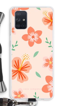 Tropical Pink Flowers