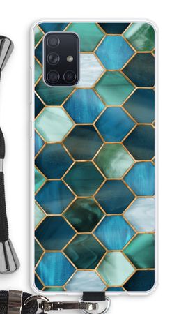 Hexagons in stained glass