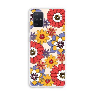 Retro Blumen - Gelb
