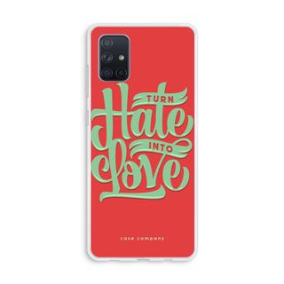 Turn hate into love