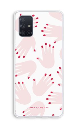Hands pink