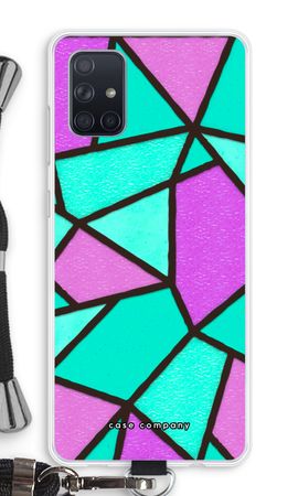 Glas in lood - Paars